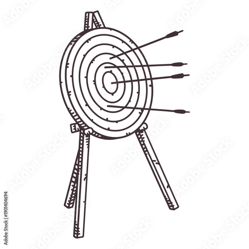 Archer sport target