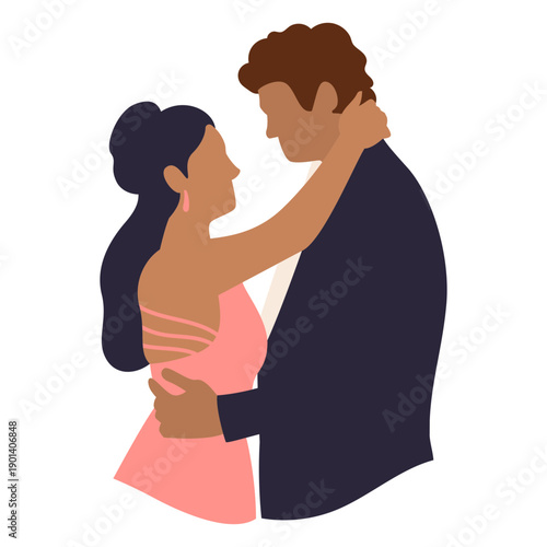 Prom slow dance flat