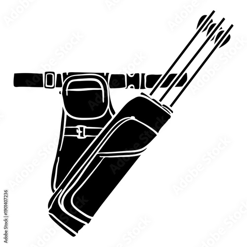 Arrow bag set cut out