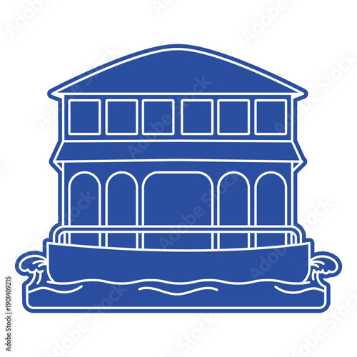 Big ferry cut out transport