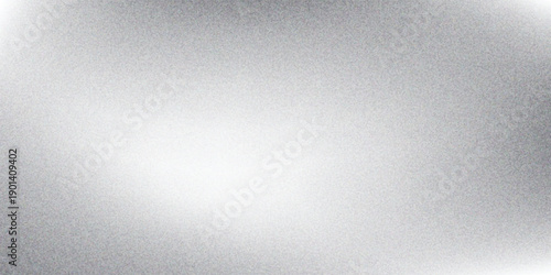Grey gradient grain texture background gray black white monochrome smooth grainy backdrop design copy space