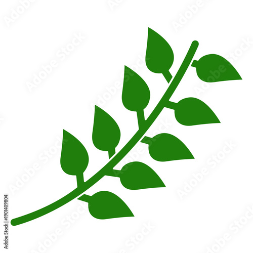 Botanic branch nature icon