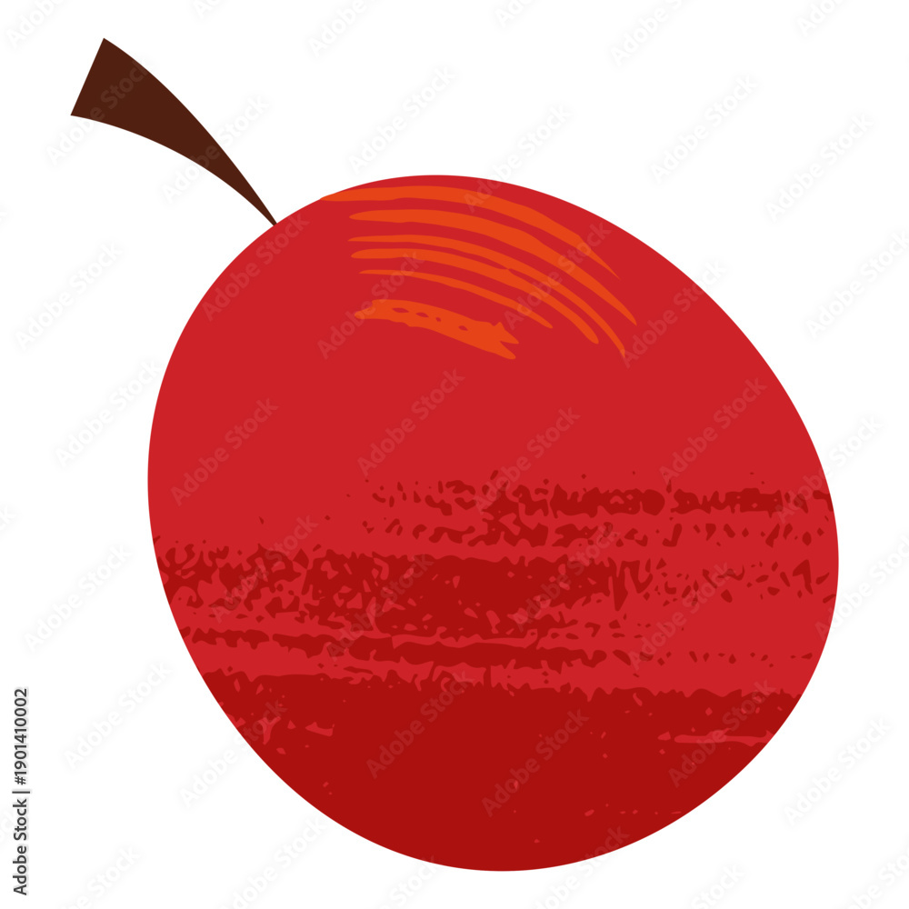 Naklejka premium Abstract apple fruit