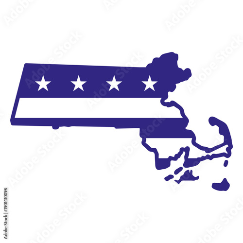 Massachusetts duotone states