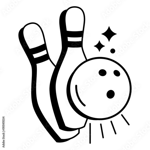 Bowling filled stroke spare