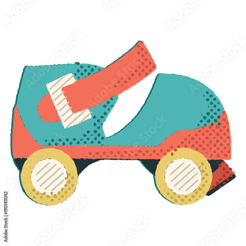 Kids toy roller skates