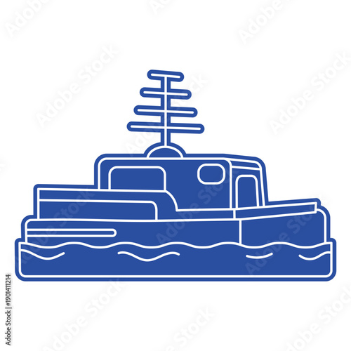 Ferry cut out sea transport