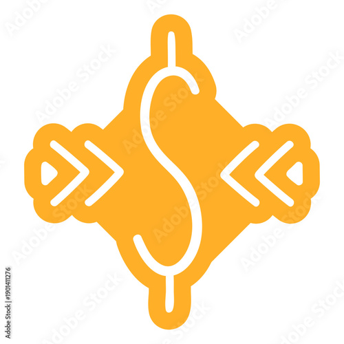 Currency cut out dollar