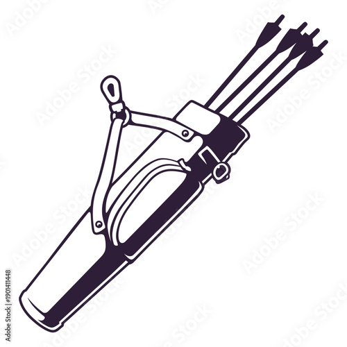 Archery equipment arrow bag