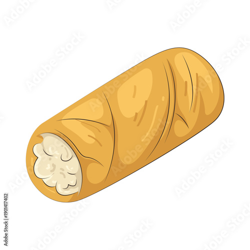 Illustration of Spring Roll
