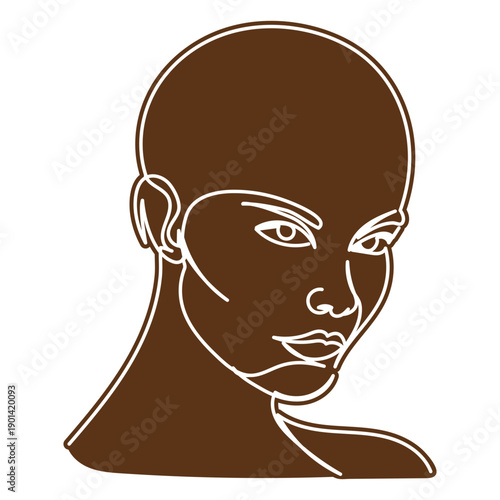 People continuous line drawing