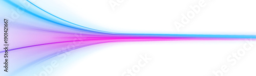 Blurred purple and blue neon streaks fly across the night sky. Motion trails swirl dynamically, creating a sense of speed. Perfect for futuristic city visuals. PNG