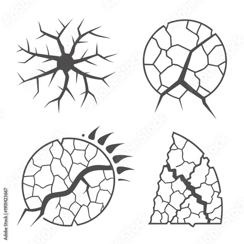 Diverse depictions of neurons and their complex structures in various forms