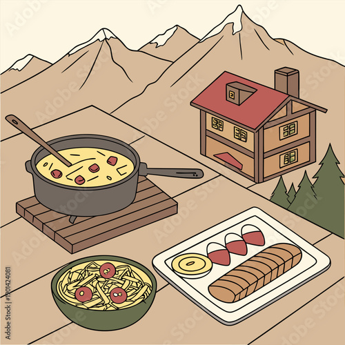 swiss cuisine food dishes traditional meals menu