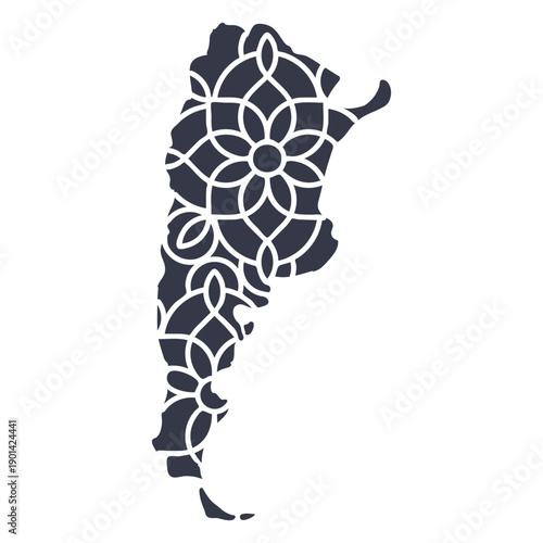 Mandala Argentina Map