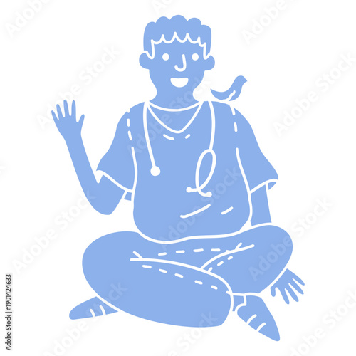 Bird veterinarian people