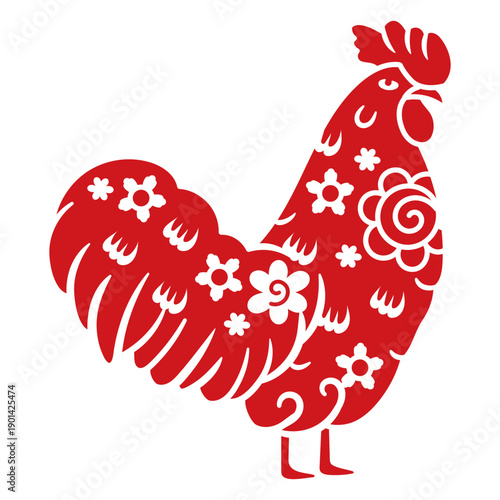 Traditional Chinese Zodiac Rooster