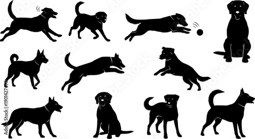 Black silhouette of a person riding a rocket ship into space with a star spaceship launch