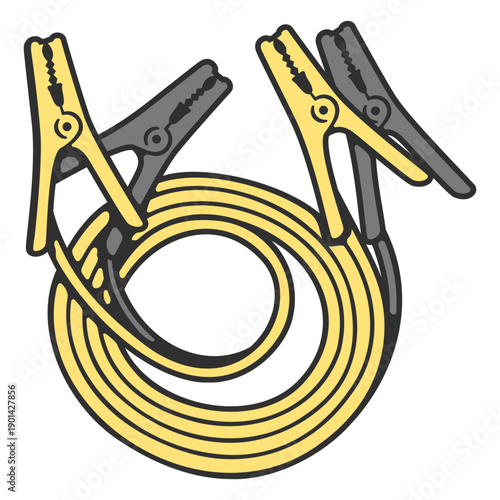 Battery booster cables