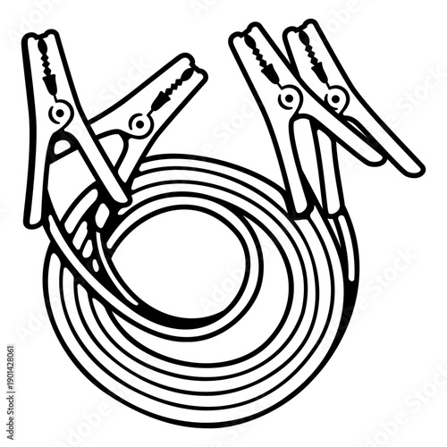 Battery jumper cable