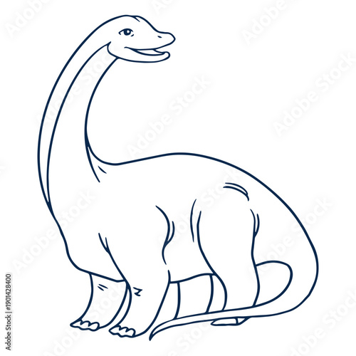 Smiling giant dinosaur