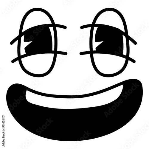 Comic face caricature