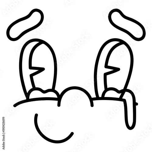 Comical cartoon expressionS