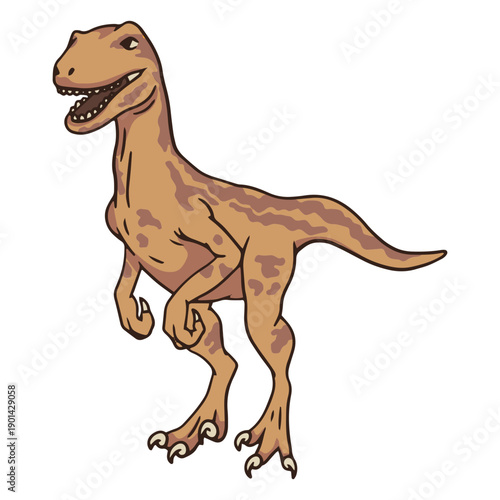 Velociraptor jurassic dinosaur