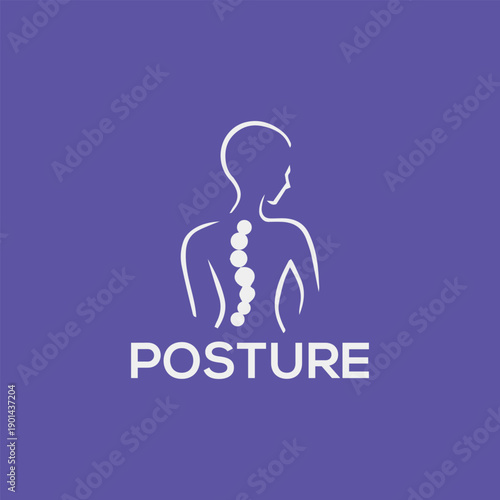 orthopedic healthcare logo design vector