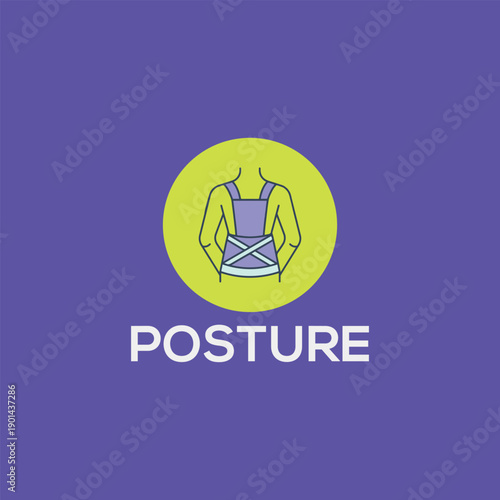 orthopedic healthcare logo design vector