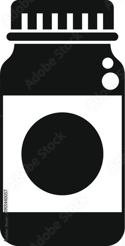 Representing a container for pills, vitamins, or pharmaceutical drugs