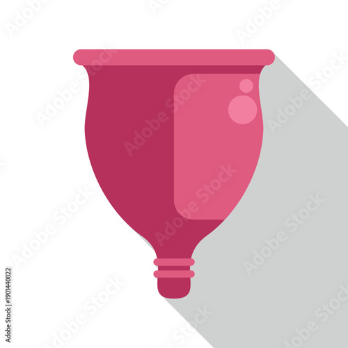 Menstrual cup offering sustainable and reusable feminine hygiene for women's health