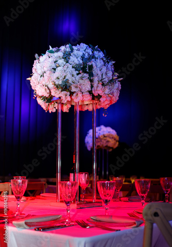 Canvas Print Elegant decoration of a ceremonial hall