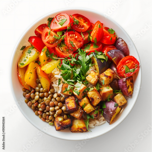 Plant based protein bowl