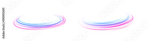 Expressway in science fiction style with power tech and flash accents. Neon curves, digital rays, and glowing lines within a futuristic road space.