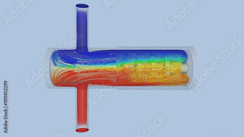 Faucet airflow simulation - CFD simulation Computational fluid dynamics