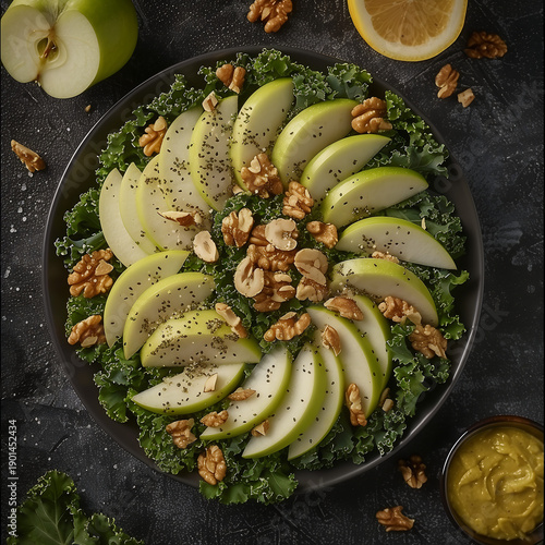 Detox salad with fresh vegetables