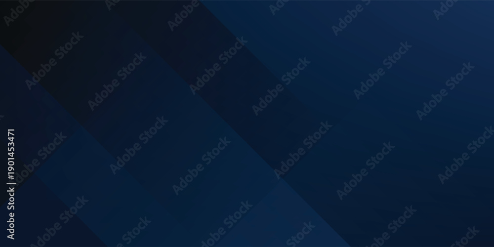 Obraz premium Abstract background gradient dark navy blue banner simple abstract