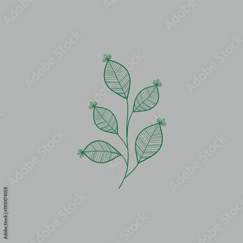abstract floral background with flowers .