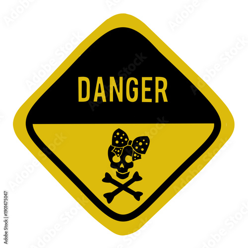 DANGER por muerte adorable.