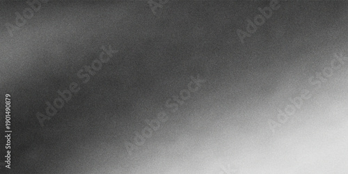 Monochrome abstract metallic dark background with noise, texture abstract banner poster header backdrop design