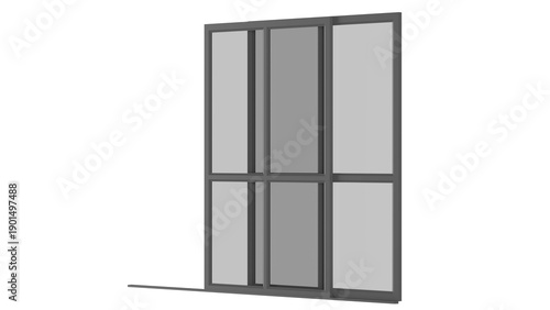 Sliding door isolation 