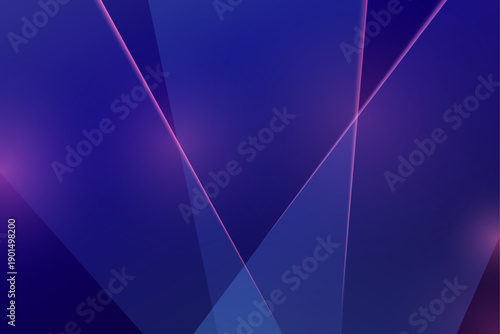 Abstract blue glass light background with diagonal transparent shapes, modern corporate technology backdrop, glowing lines and soft gradients