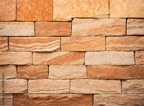 orange sandstone wall textu...