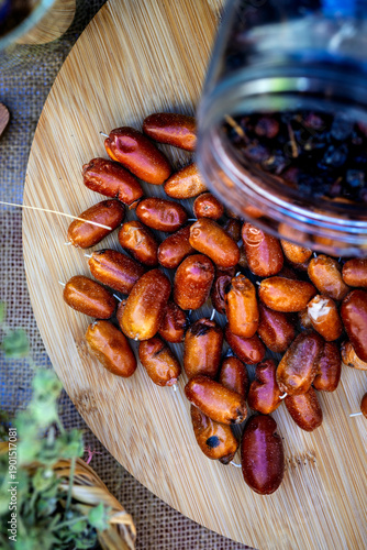 Wallpaper Mural Dried fruits, herbs, and flowers. Dried winter garden. Torontodigital.ca