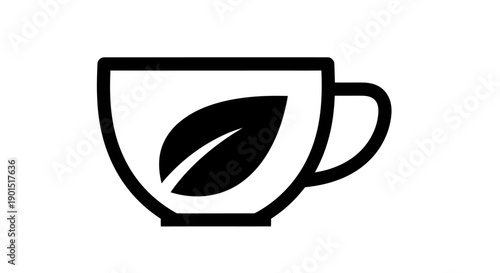 Abstract warrior silhouette on white background