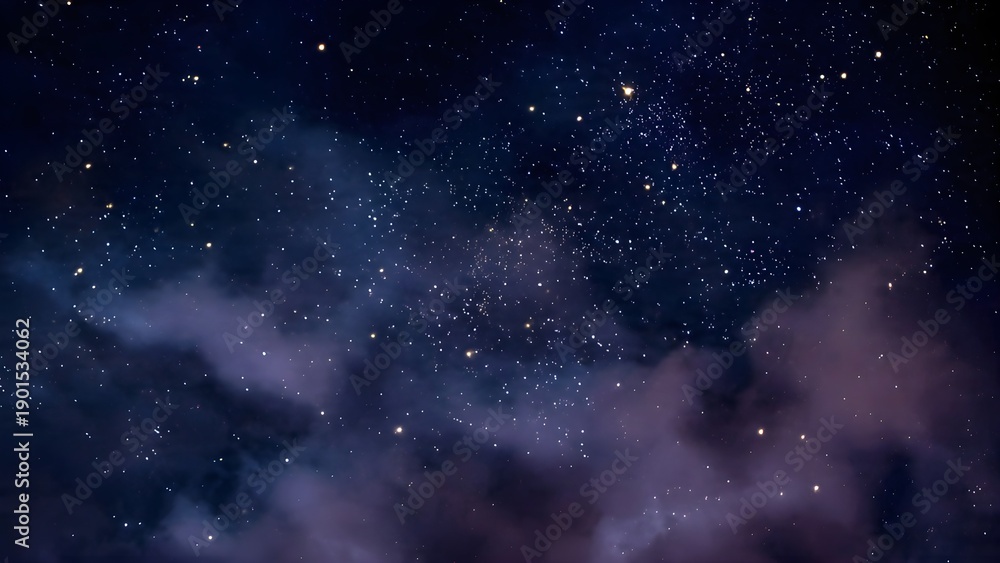 Obraz premium A Glimpse into the Starry Cosmos