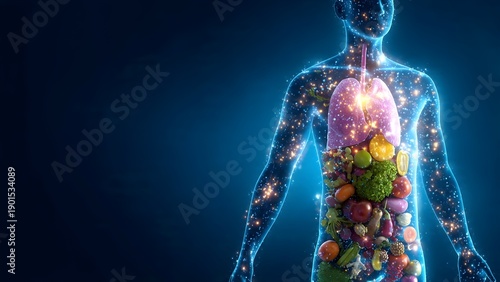 Healthy Nutrition Powers the Human Body