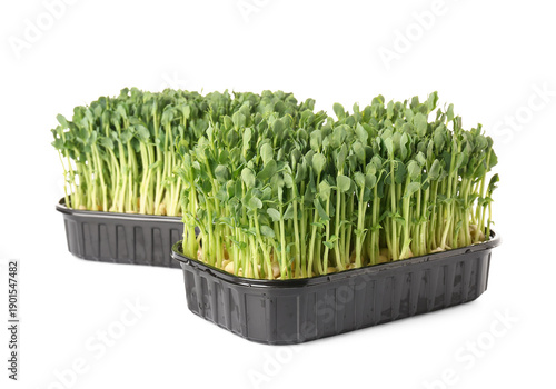 Plastic containers with fre...