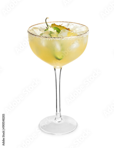 Glass of margarita cocktail...
